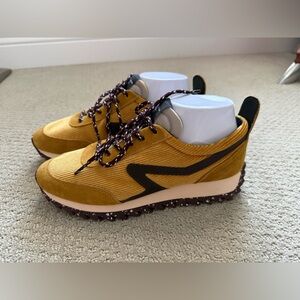 rag & bone Mustard and Maroon Sneakers